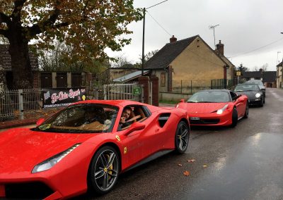 Road trip voiture de sport Paris